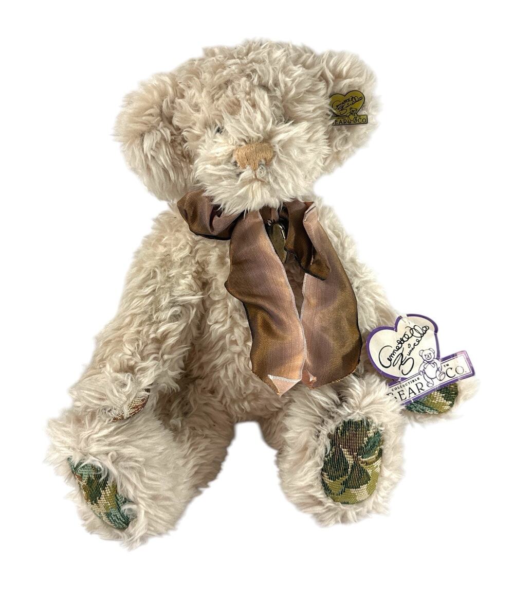Annette Funicello Collectible Bear Co Teddy Bear 11” Tapestry Paws w/ Tags